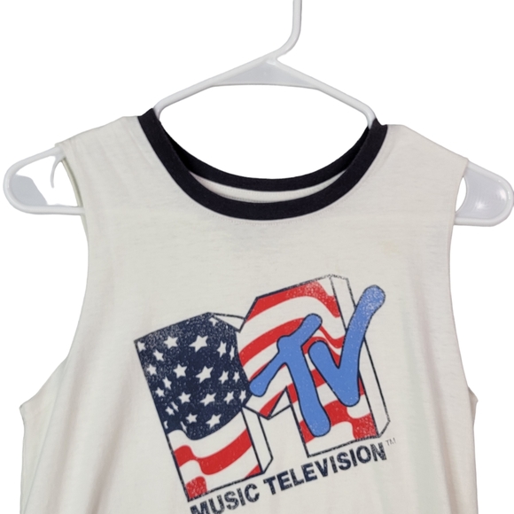 Lot of 3 Graphic Print Spring Summer Tank Tops Sugar Skull MTV O'Neal - Picture 4 of 15